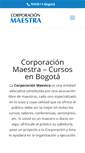 Mobile Screenshot of corpomaestra.com